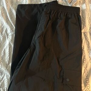 PINK Victoria's Secret Black Cargo Pants